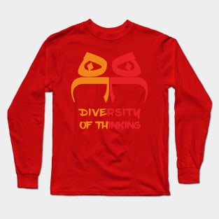 DIVERSITY OF THINKING Long Sleeve T-Shirt